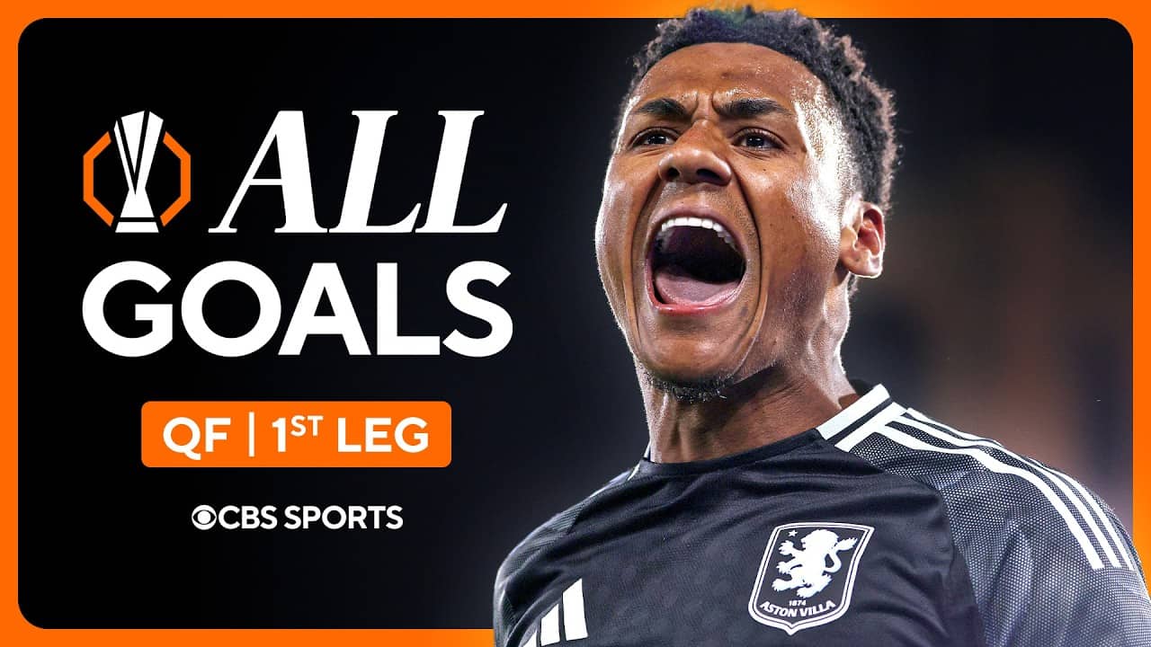 ALL GOALS in UEL Quarterfinals - Leg 1