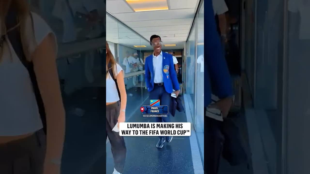 DR Congo's legendary statue fan, Lumumba is FIFA World Cup ready 🇨🇩