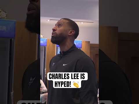 Charles Lee is hyped after Hornets win first Play-In Game!
