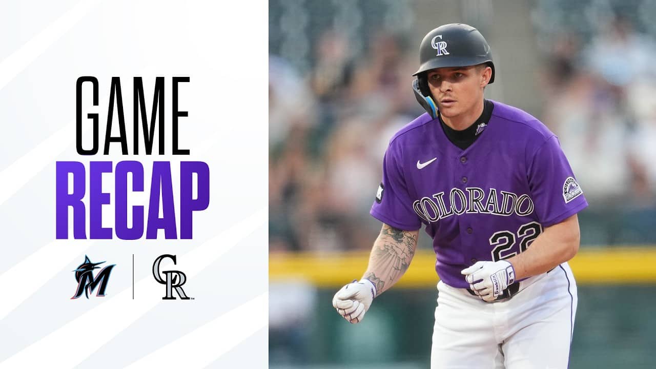 Marlins vs. Rockies Game Highlights (7/1/26) | MLB Highlights