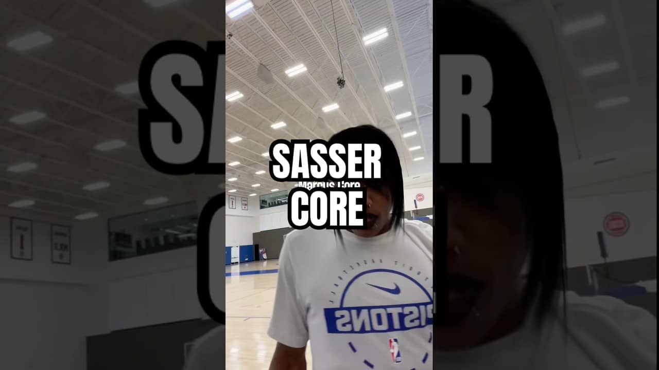 Sasser’s been questioning everything since day one 😂 #nba #detroitpistons