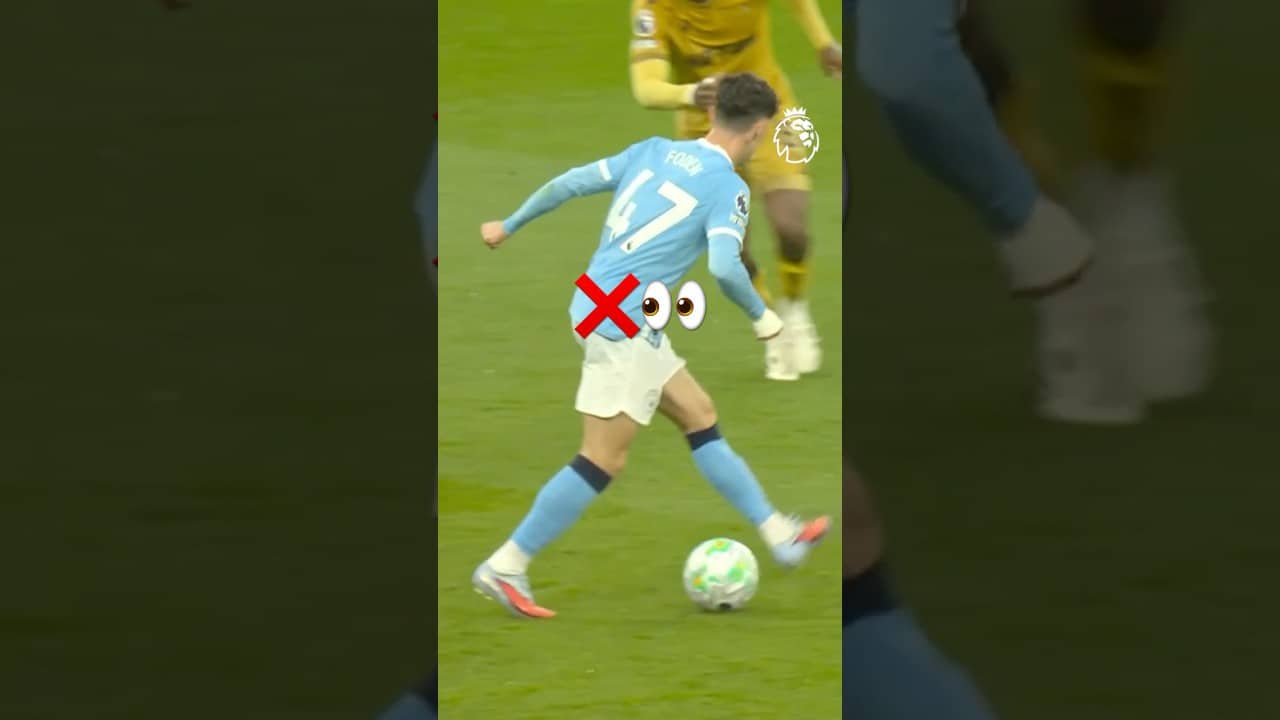 Phil Foden Didn’t Even Look 👀