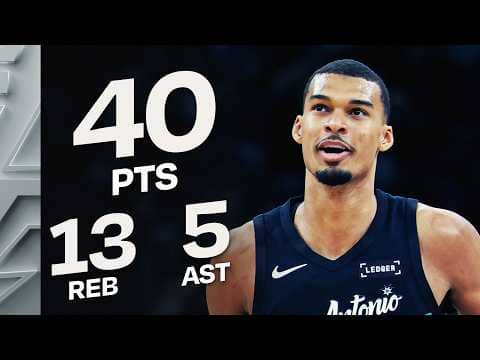 Victor Wembanyama SHINED vs Mavericks | April 10, 2026