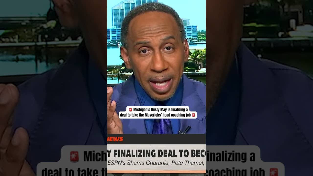 Stephen A. says Dusty May deserves this opportunity 👏