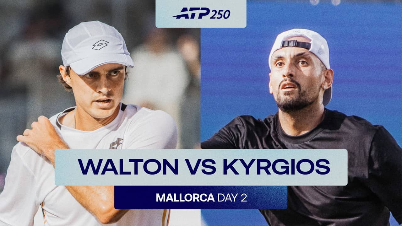Adam Walton vs. Nick Kyrgios Highlights | Mallorca 2026 R1