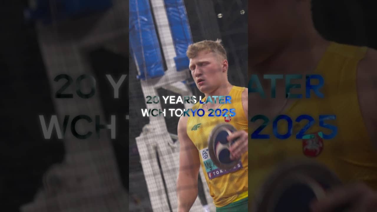 The Alekna legacy lives on in the discus throw 🥏