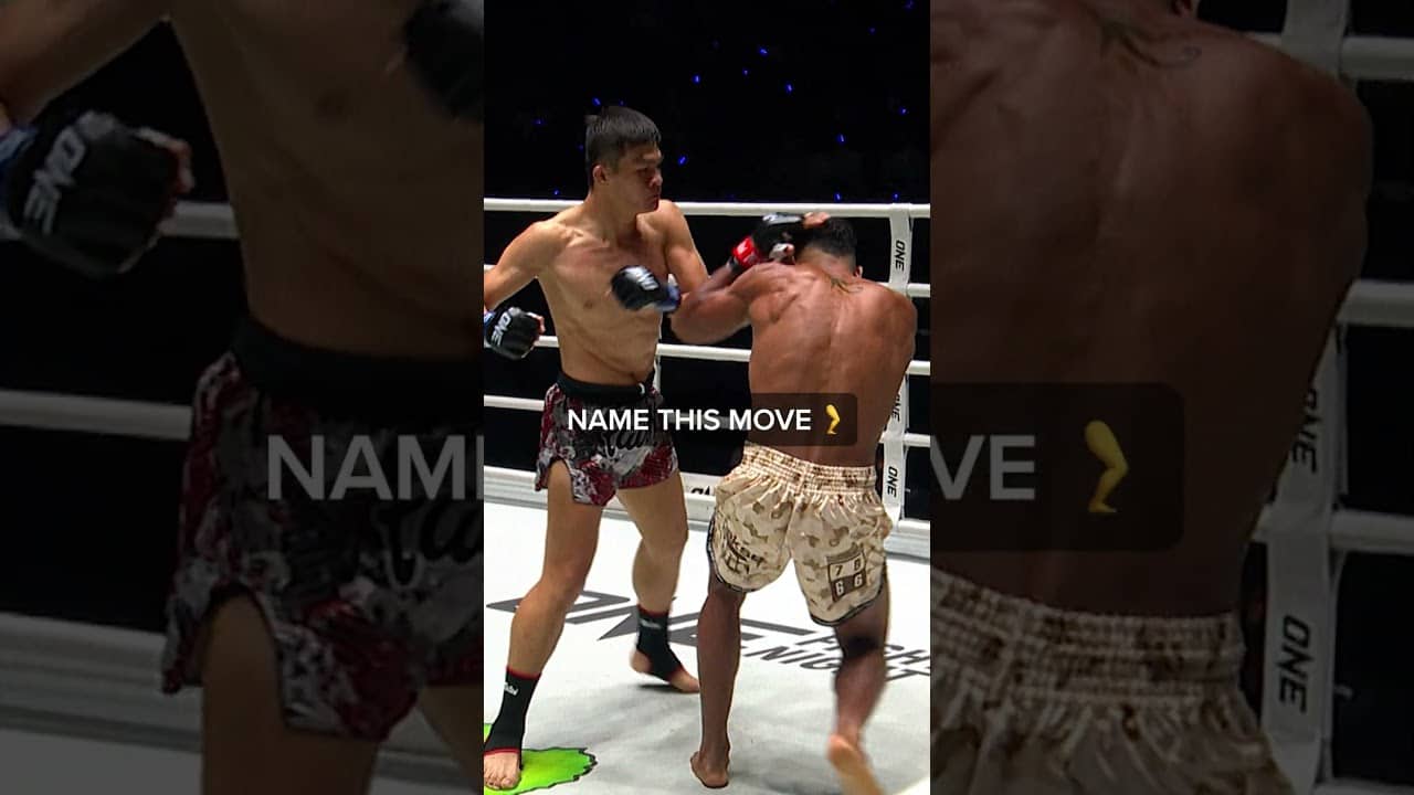 What would you name this move? 👀 Catch Felipe Lobo take on Nontachai at ONE Fight Night 43!