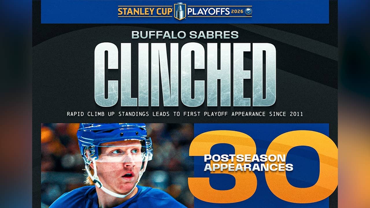 The Sabres are IN 🚨 Thompson, Dahlin & the Sabres' Best Plays of the Season