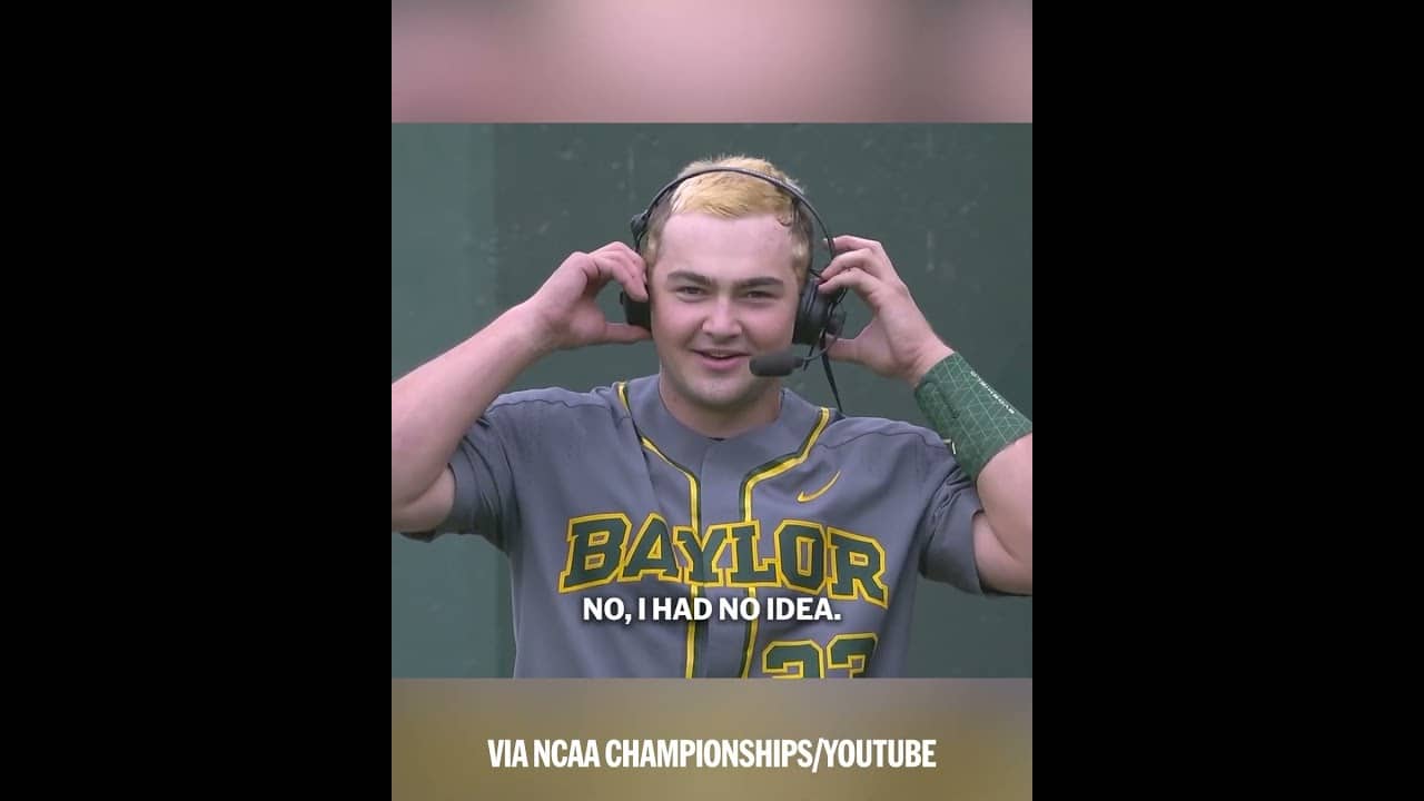 Shea Langeliers holds an NCAA record that will be hard to ever break! 👀