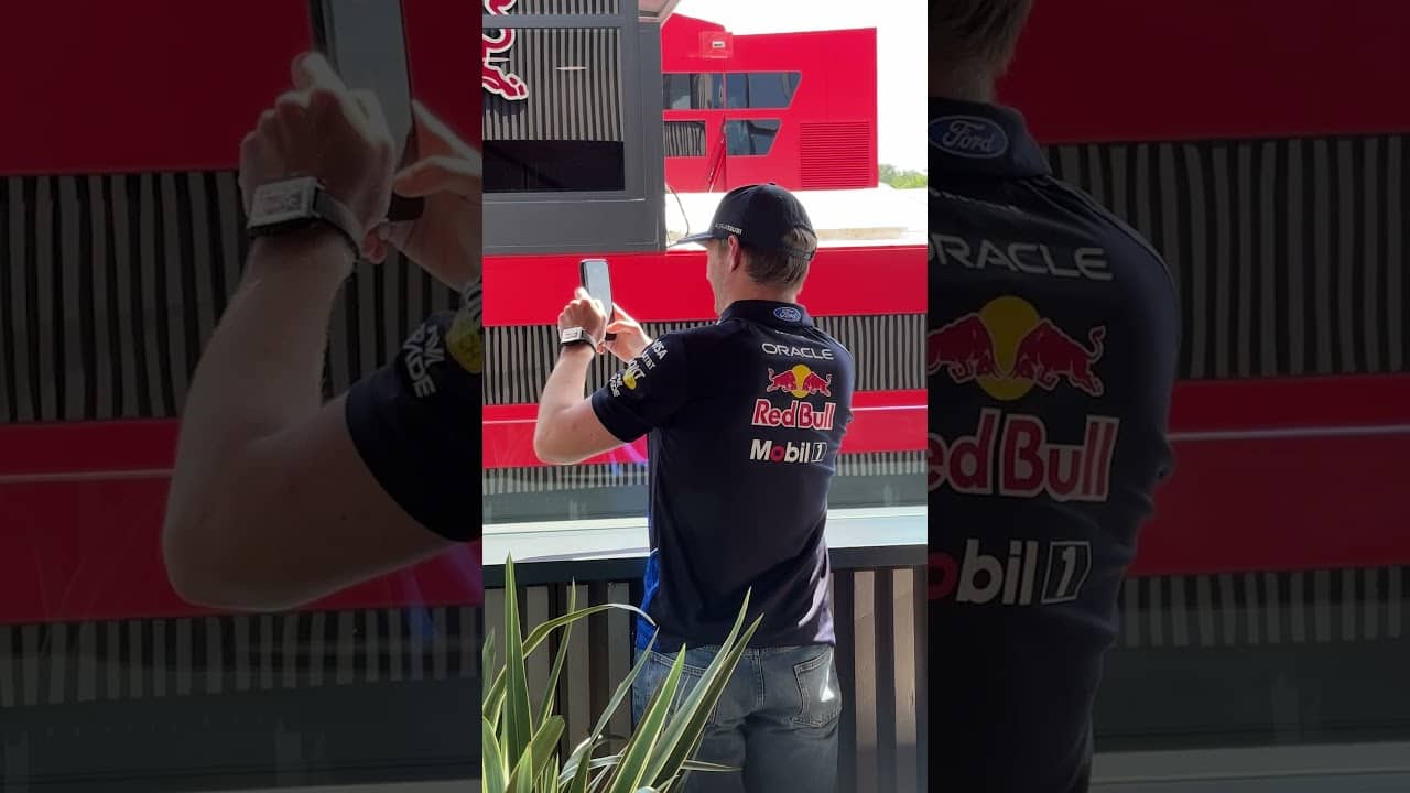 Bird watching ❌ GP watching ✅ #f1 #redbullracing #barcelonagp