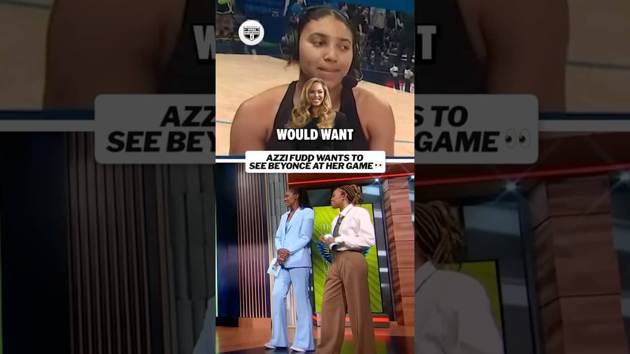 Azzi Fudd wants to see these stars show up to her game! 🔥