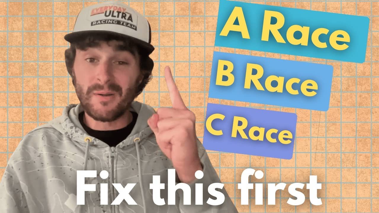 How to make the perfect ultra race schedule