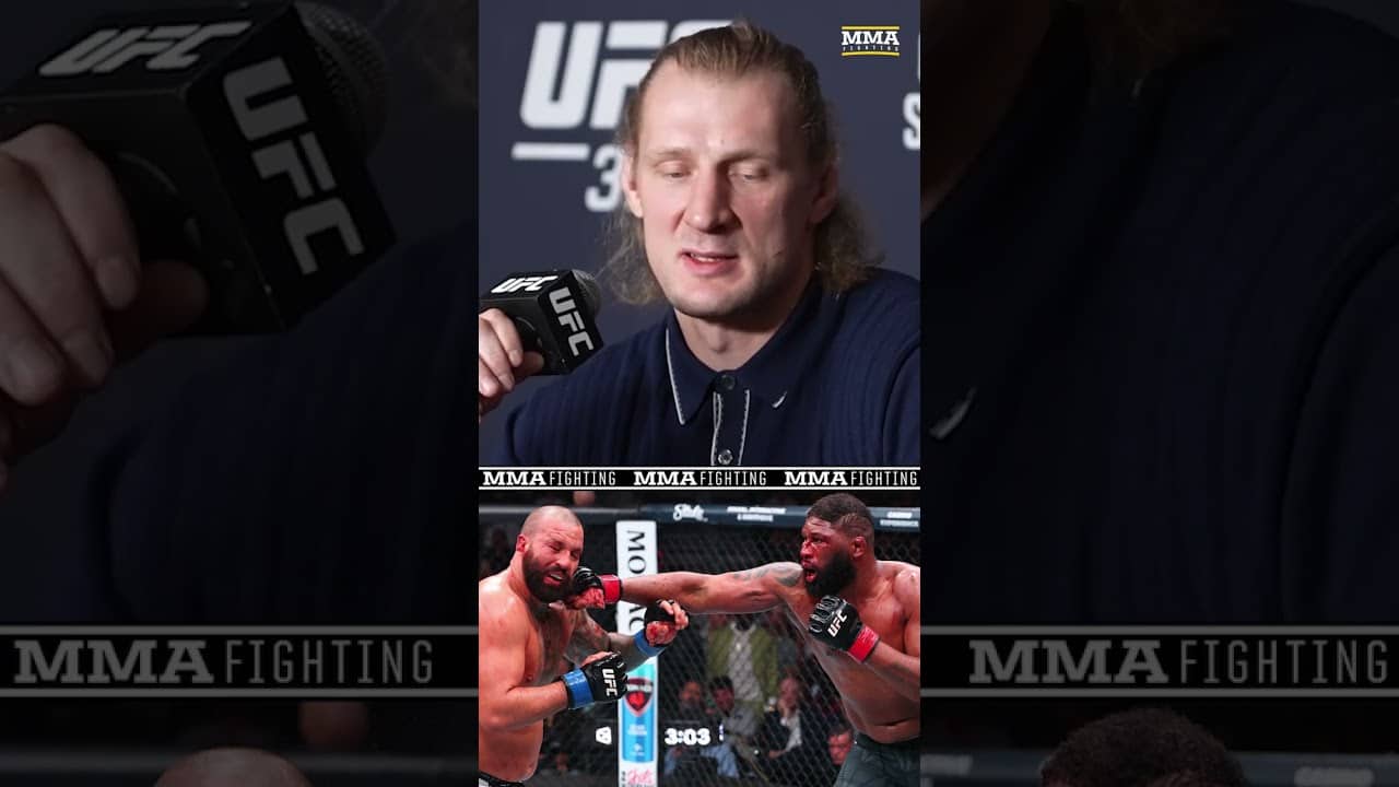 Alexander Volkov REACTS to impressive' Josh Hokit vs. Curtis Blaydes fight | MMA Fighting