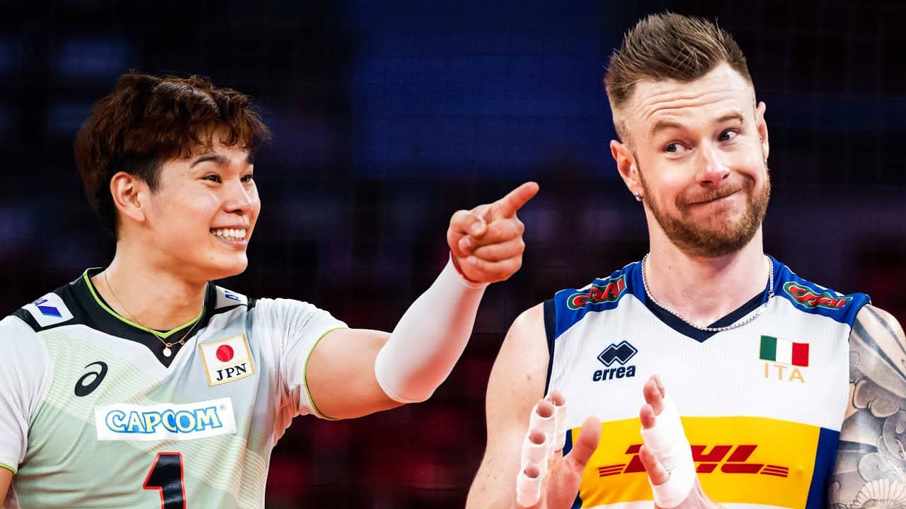 18 Years Old Yuji Nishida vs Italy | Legendary Volleyball Match !!!