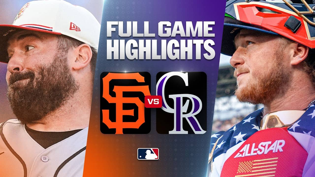 GIANTS vs. ROCKIES: Official Full Game Highlights (July 4) | 2026 MLB Season