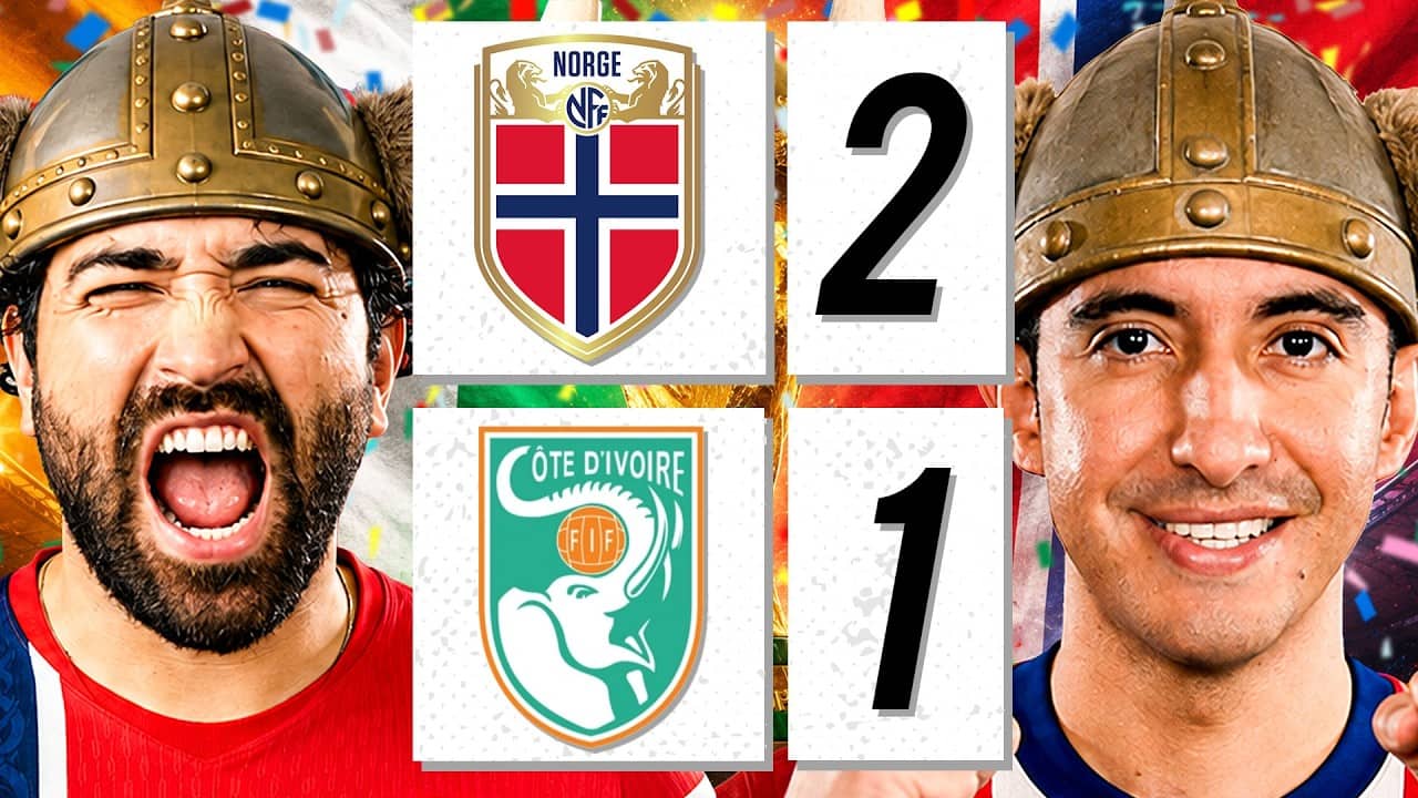 HAALAND GAME-WINNER! 🔥 NORWAY 2-1 IVORY COAST (REACTION)