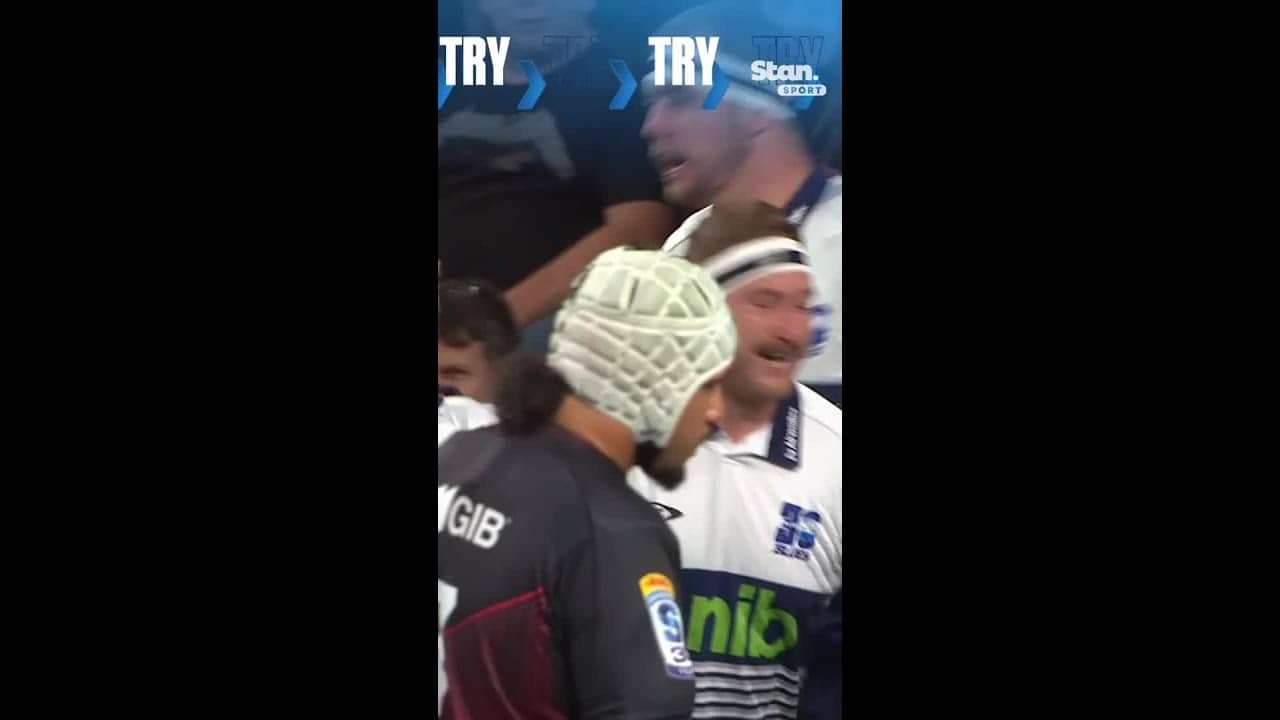 Try | Nock 3' | Blues vs Crusaders