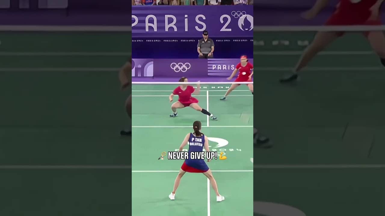 True Olympic champions keep battling, no matter the circumstances. 💪