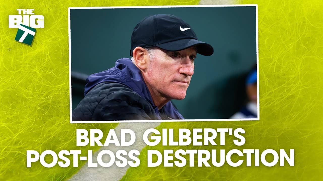 Brad Gilbert’s Wildest Post-Match Meltdown