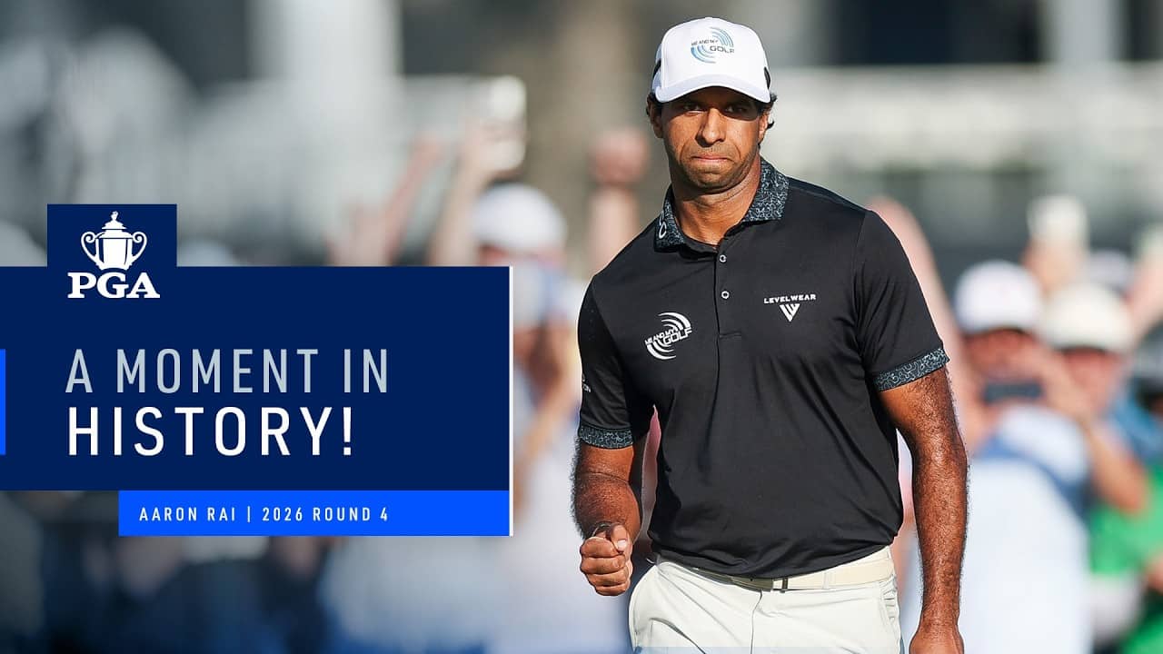 Aaron Rai Makes HUGE Putt to All But Win! | 2026 PGA Championship
