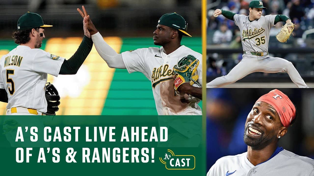 A's Cast Live Ahead of A's & Rangers | Andrew McCutchen, Billy Owens & Shooty Babitt Join Towny!