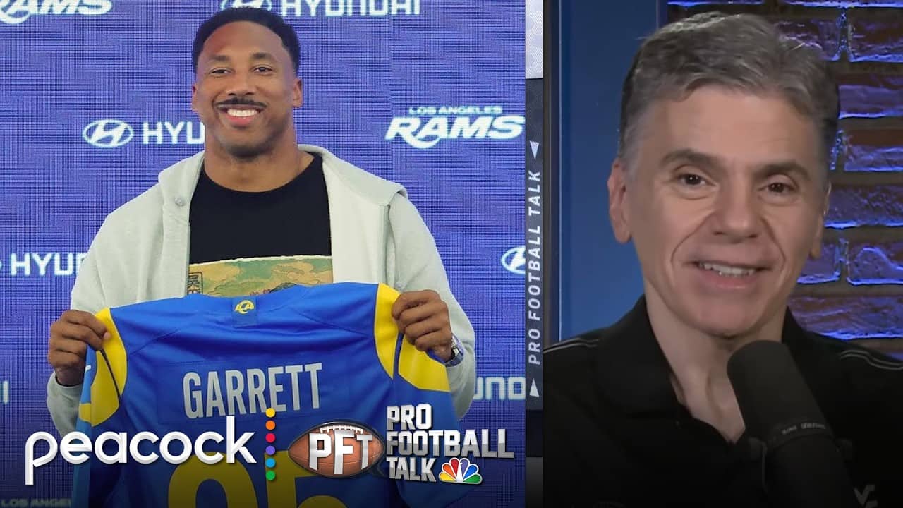Where did Los Angeles Rams rank on Myles Garrett’s list of teams? | Pro Football Talk | NFL on NBC