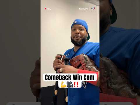 BEEP BEEP WIN CAMMM 🧊🎥 #MLB #BlueJays