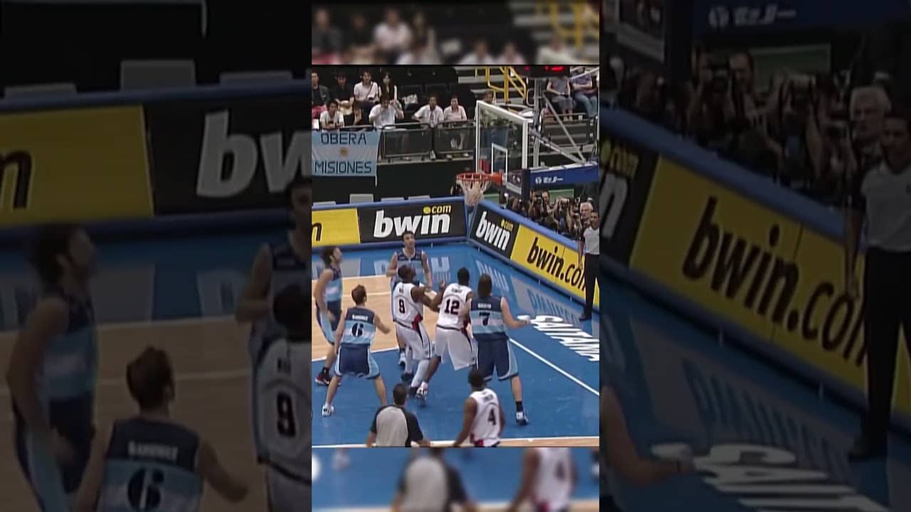 LeBron showed the world who he was from day one 👑 #FIBAWC