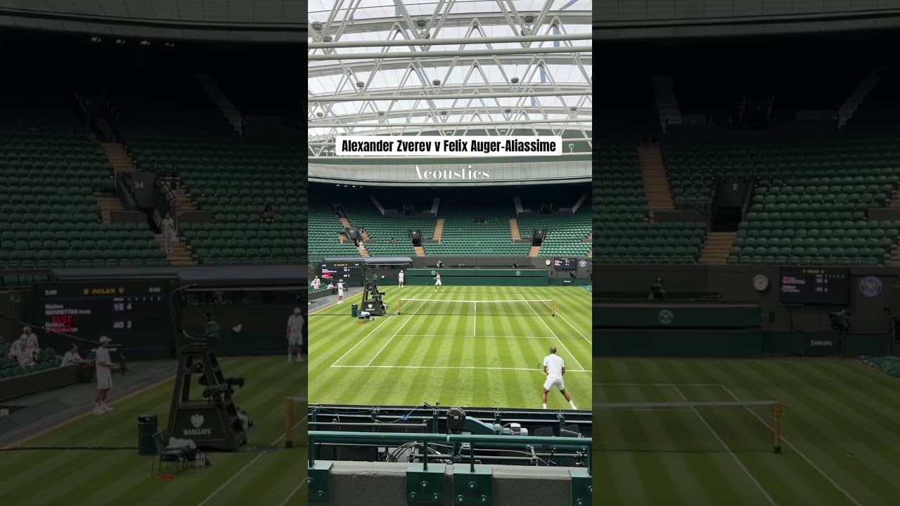 The sound of No.1 Court 🤩
