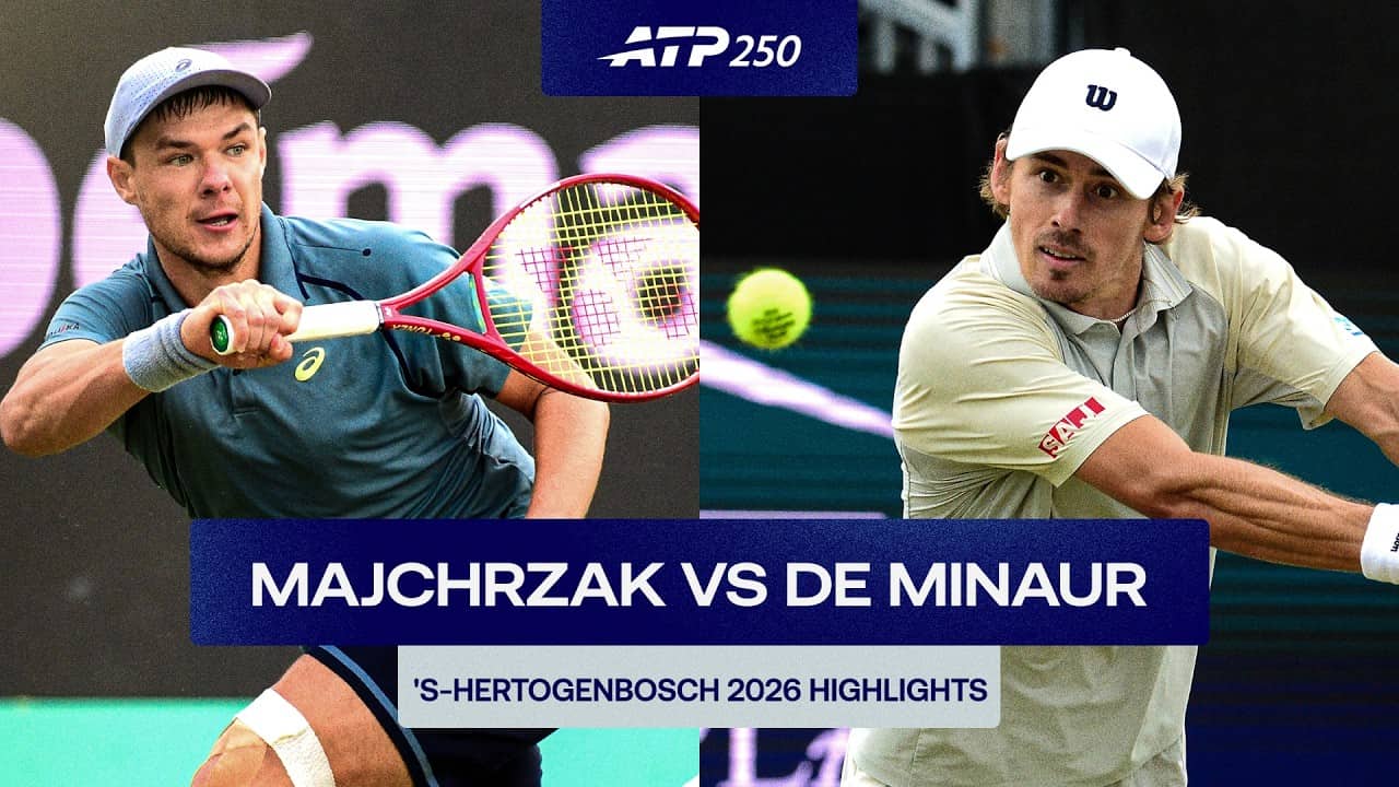 Kamil Majchrzak vs. Alex de Minaur Highlights | ‘s-Hertogenbosch 2026 Final