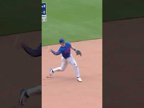 Brett Baty makes the nice play! 👏