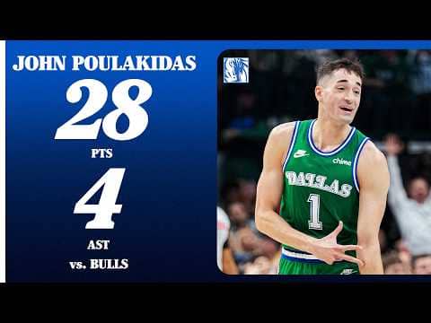 John Poulakidas (28 Points) vs. Chicago Bulls | April 12, 2026