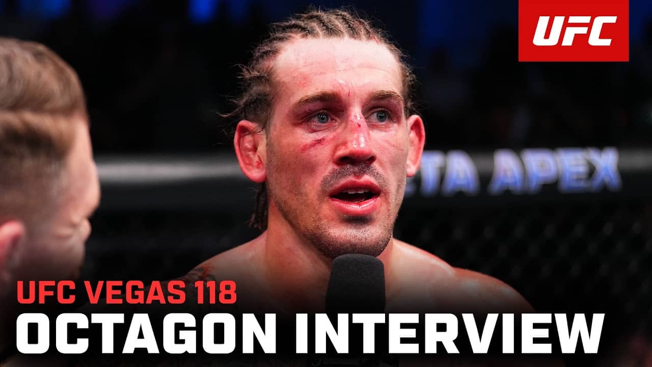 Brendan Allen Octagon Interview | UFC Vegas 118