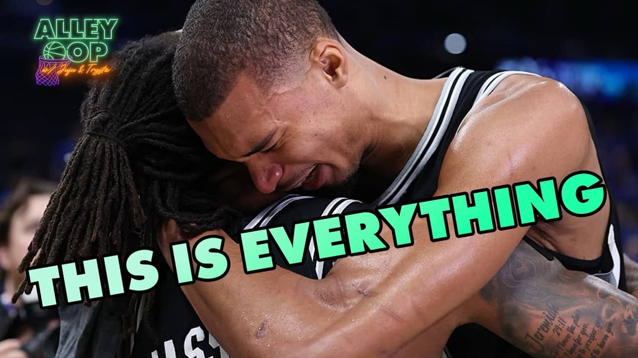 WEMBY FINALLY DID IT 😳 | Spurs Reach The NBA Finals | Alley Oop