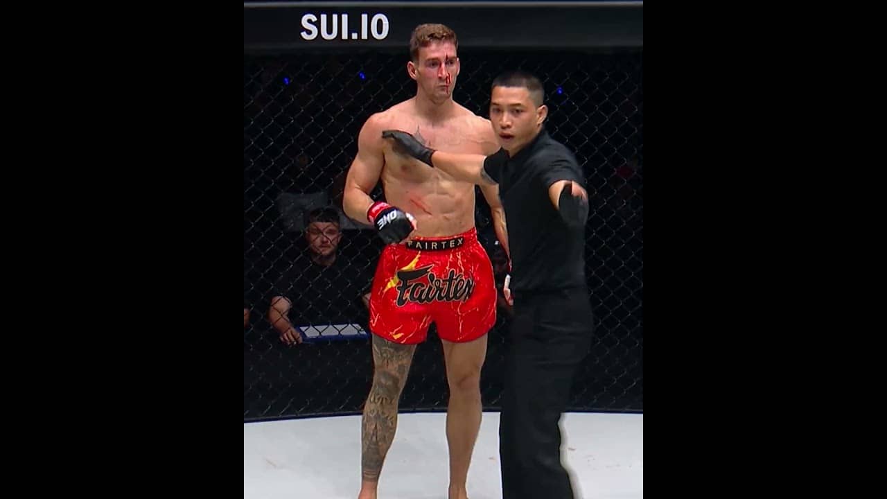 Relive Nabil Anane's SHOCKING finish over Nico Carrillo at ONE 170! 😱