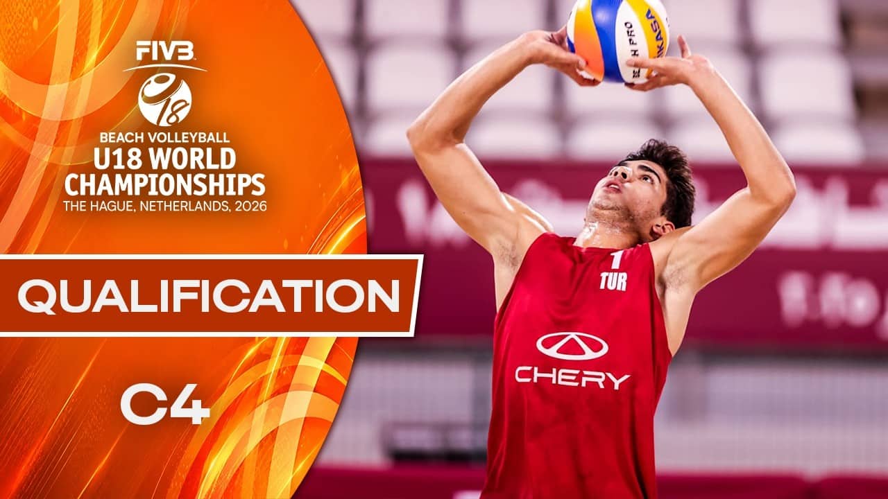 Qualification - Court 4 | Beach U18 World Championships 2026 | The Hague | 08.07.2026