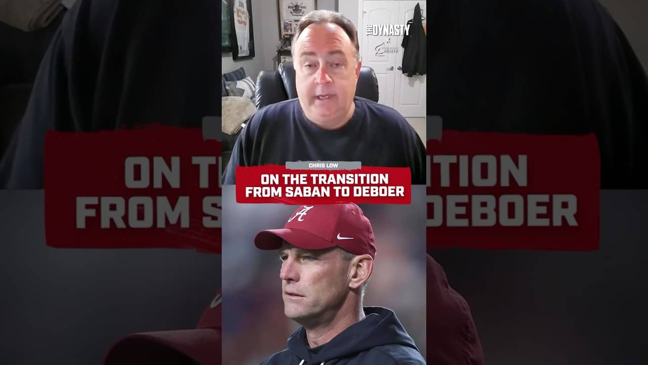 Chris Low Evaluates the Transition From Saban to DeBoer @birminghamhealth
