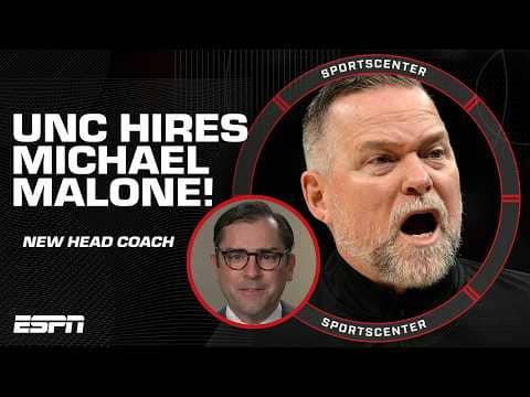 Michael Malone hired as the UNC Tar Heels' new head coach 🚨 Pete Thamel reports | SportsCenter