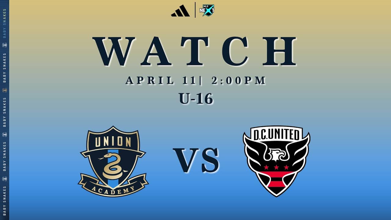 Philadelphia Union Academy U-15 vs. D.C. United [4.11.26]