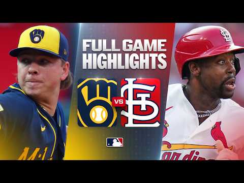 BREWERS vs. CARDINALS: Official Full Game Highlights (July 8) | 2026 MLB Season