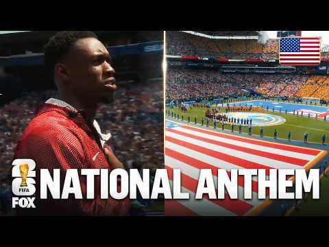 United States National Anthem at Seattle Stadium Before Match vs Australia