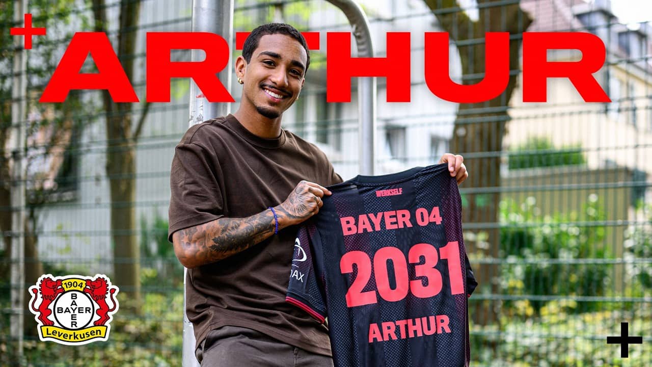 Arthur: "I want to be the next Brazilian legend in Leverkusen" | Contract extended until 2031! 🇧🇷
