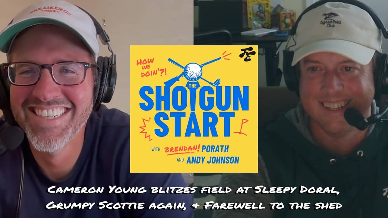 Sig Event overkill at Trump Doral, The Cam Young era, & grumpy Scottie Scheffler | The Shotgun Start