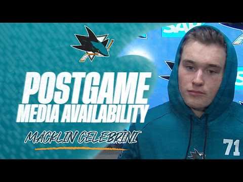 Postgame vs VAN (4/11): Celebrini