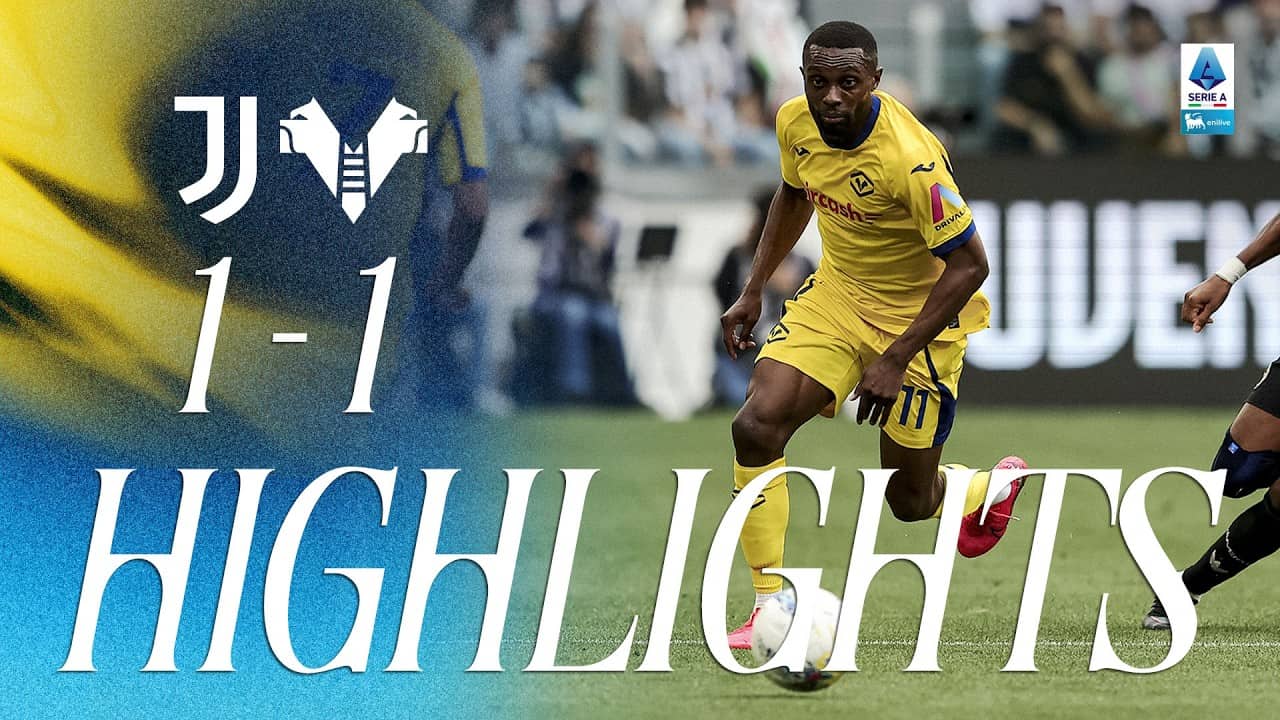 Highlights Serie A Enilive 2025/26 | Juventus-Hellas Verona 1-1