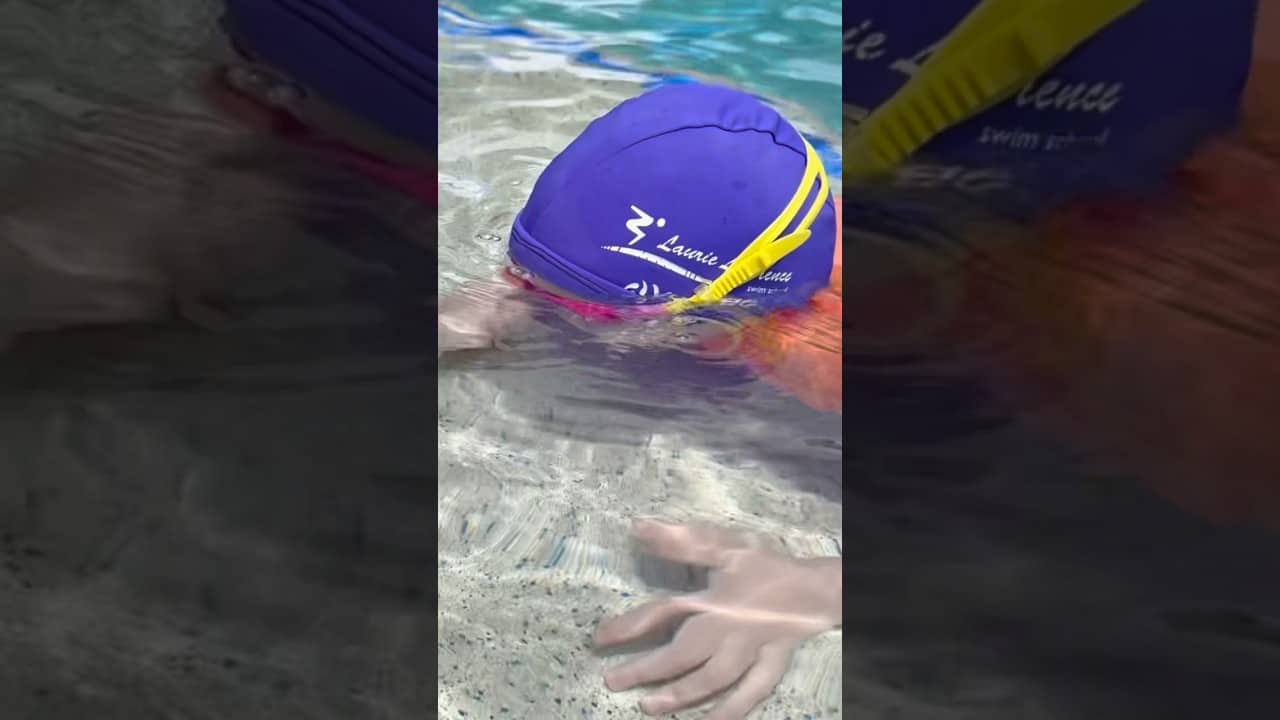 Baby Swim Breath Control #swim #swimming #summer #pool #learning