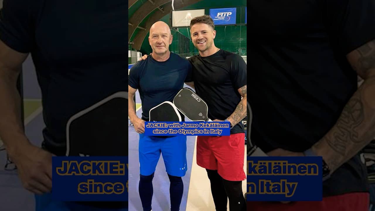 New Duo Unlocked! #buffalosabres #nhl #pickleball #hockey