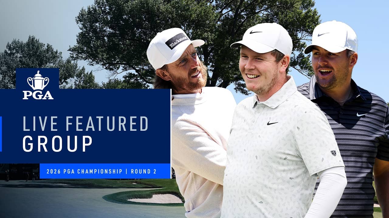 Fleetwood, Gotterup, MacIntyre | Featured Group 2 AM | Round 2 | 2026 PGA Championship