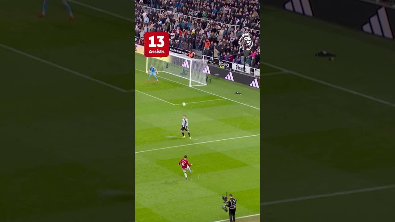 All 21 Assists From Bruno Fernandes' Record Breaking Season! 🎯
