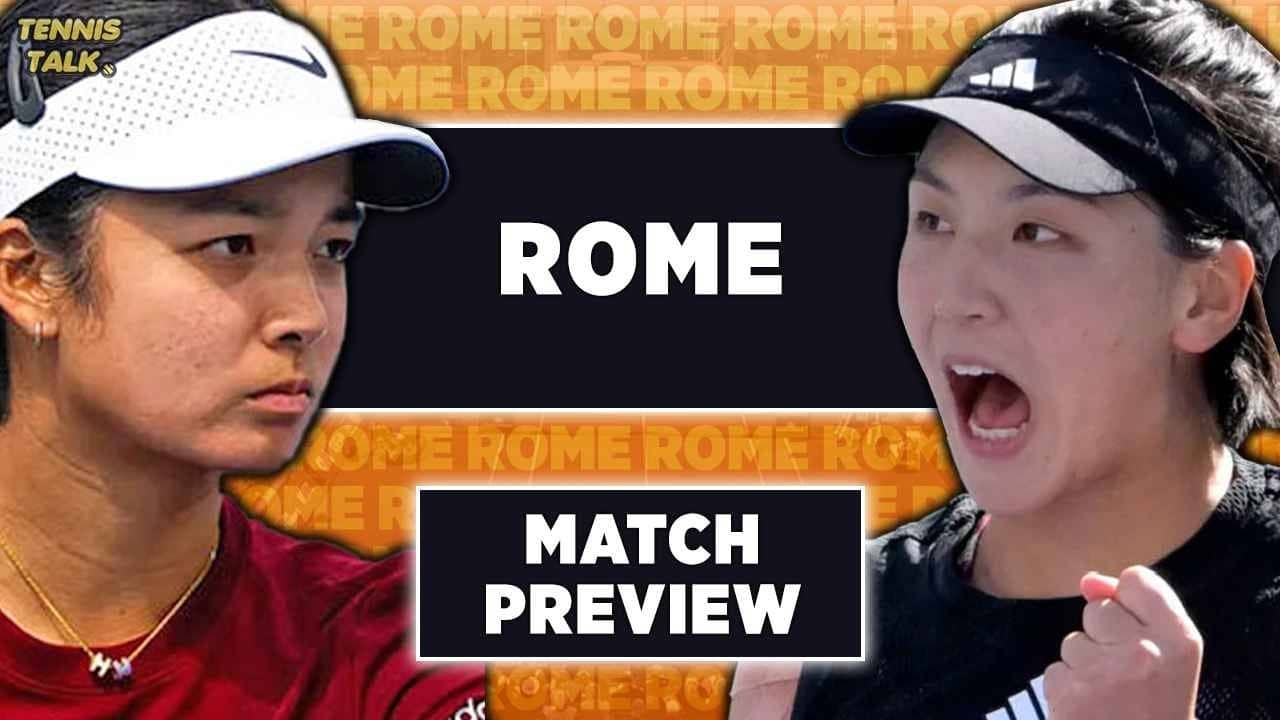 Eala vs Wang | WTA Rome 2026 | Tennis Talk Preview